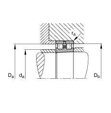 �A���L���S�� NN3068-AS-K-M-SP, ����(j��) DIN 5412-4 ��(bi��o)��(zh��n)����Ҫ�ߴ�, �Ƕ�λ�S��, �p�������F�ף��F�� 1:12 ���ɷ��x, �����ּ����pС�ď����(n��i)����϶�����ƹ���